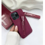  Бордовый чехол Rhode Lip Case Raspberry Jelly на айфон 14 про макс.